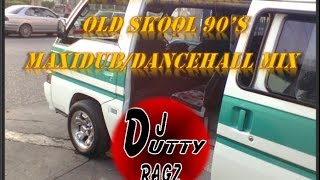 OLD SKOOL 90S MAXIDUBDANCEHALL MIX  DJ RAGZ [upl. by Gehlbach]