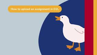 How to upload an assignment in D2L [upl. by Kameko227]