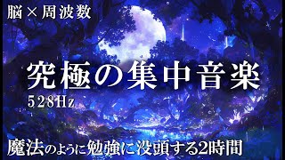 ポモドーロ2時間 勉強に勝手に集中できてしまう集中力ブースト音楽 [upl. by Giardap]