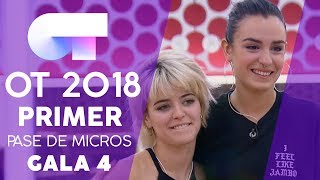 quotTOXICquot  NATALIA y ALBA RECHE  Primer pase de micros Gala 4  OT 2018 [upl. by Arakat]