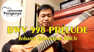 BWV 998 Prelude Johann Sebastian Bach by RAFFY LATA [upl. by Vizza]