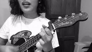 Underdog  Alicia Keys ukulele cover [upl. by Nnair]