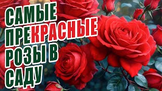 ЛУЧШИЕ КРАСНЫЕ РОЗЫ В САДУ ОБЗОР СОРТОВ ПРЕКРАСНЫХ РОЗ [upl. by Kcirde743]