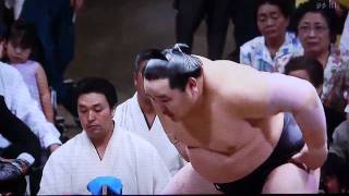 Asashoryu vs Kaio Day12 KugatsuBasho 2009 Sep [upl. by Dewey875]