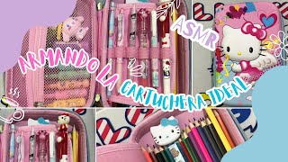 ARMANDO LA CARTUCHERA IDEAL KAWAII  PAPELERÍA SANRIO  ASMR  AESTHETIC [upl. by Zoldi]