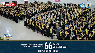 WISUDA 66 UNTIDAR TAHUN 2024 [upl. by Amir488]