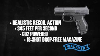 Walther CP99 Compact Handgun Slow Motion  Umarex Airguns [upl. by Dusty]