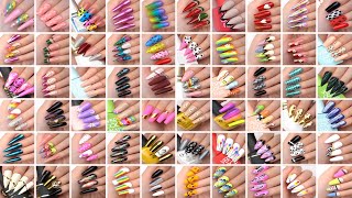 200 Best Creative Nail Art Ideas Compilation  New Nails Design for Girl  Nails Design [upl. by Showker]