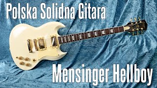 Mensinger Hellboy  Polska Solidna Gitara  FOG [upl. by Odraccir378]