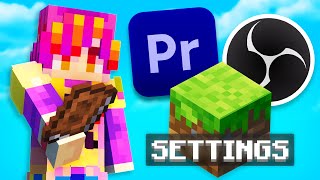 BanjeeRL FULL SETTINGS RELEASE Minecraft Badlion Premiere OBS [upl. by Nialb]