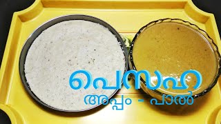 PESAHA Appam amp Paal  പെസഹ അപ്പവും പാലും  Traditional Recipe  COOK with SOPHY  Recipe201 [upl. by Questa]