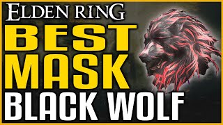 Elden Ring HOW TO GET THE BLACK WOLF MASK LOCATION GUIDE  Best Armor Helmet [upl. by Rodnas]