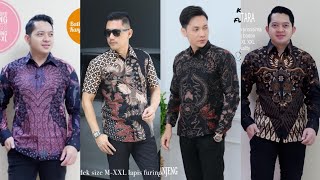 Rekomendasi Baju Batik Pria Baju Kemeja Pria Masa Kini [upl. by Theurer345]