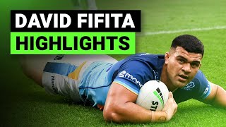 David Fifitas 2021 NRL highlights [upl. by Diamante]