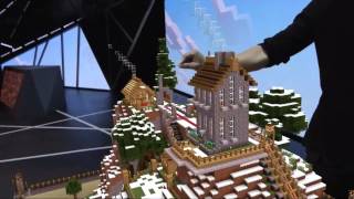 Microsoft HOLOlens Minecraft [upl. by Heer985]