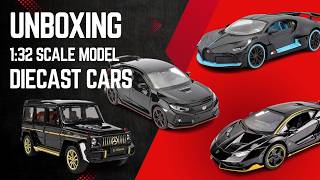 Scale Model Collection  Miniature Cars Unboxing  132 Scale Model Metal Car  Diecast Cars [upl. by Nixon101]