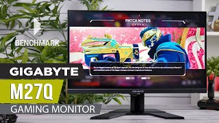 Gigabyte M27Q Gaming Monitor Review  What is Super Speed IPS [upl. by Matta]