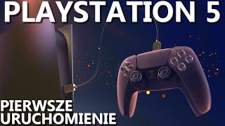 PlayStation 5  pierwsze uruchomienie i konfiguracja początkowa [upl. by Herminia]