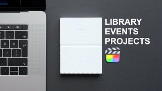 Run Final Cut Pro From An External Hard Drive and Move Projects Events and Library 2021 [upl. by Assenaj]