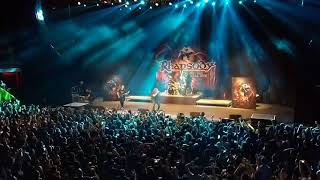 Rhapsody  Dawn Of Victory 17012018 Teatro Caupolican Farewell Tour Santiago Chile [upl. by Nollahs]