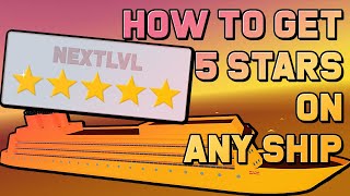 EASY Get 5 Stars On Any Ship  Cruise Ship Tycoon [upl. by Con808]