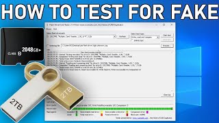 USB Flash Drive Card Tester Guide [upl. by Ecinert]