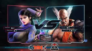 Vslash  Arslan Ash Zafina VS PGA  Shahzad Heihachi GameX S3 Tekken 7 Pakistan [upl. by Yuh]