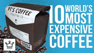 Top 10 Most Expensive Coffee In The World [upl. by Safire]