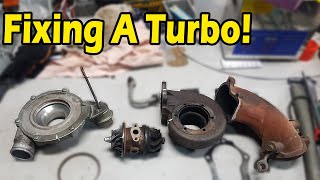 Rebuilding  Recoring a Garrett Turbo GT3576r GT3582r  XR6 turbo repair [upl. by Navetse933]