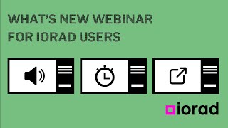 Whats New with iorad  Webinar [upl. by Aitat315]