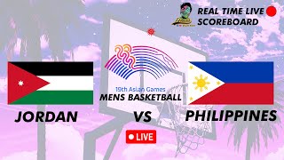 LIVE🔴PHILIPPINES VS JORDAN 19TH ASIAN GAMES MENS BASKETBALL 09302023 [upl. by Andromache]