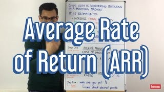 Average Rate of Return ARR  GCSE Business Revision [upl. by Boggs198]