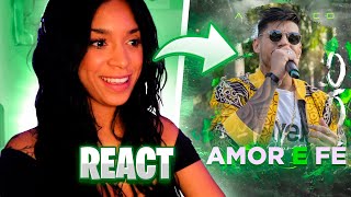 REACT Hungria Hip Hop  Amor e Fé Official Music Video [upl. by Milli356]