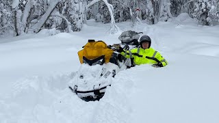 Too much snow for the Tundra 600 Ace LT [upl. by Ellenaej595]