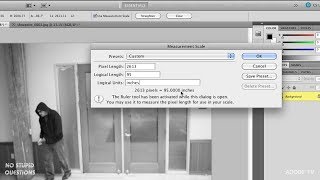 Setting a Custom Scale and Measuring in Photoshop [upl. by Boy]