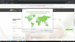 ZKTeco BioTime Tutorial  Download amp Install [upl. by Morell]