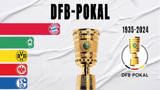 DFBPokal All Winners 19352024  German Cup [upl. by Dougall]