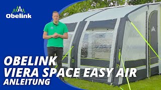 Obelink Viera Space Easy Air aufbauen  Anleitung  Obelink [upl. by Simpson]