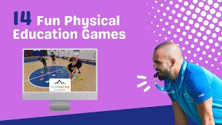 Best 14 Fun physical education games  indoor games  physed games  PE GAMES [upl. by Veedis]