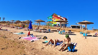 【4K】BEACH WALK VAMA VECHE 2020 Wonderful Beach View  La Plaja in Constanta Romania 2 [upl. by Ynot125]