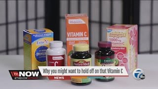 Too much Vitamin C could cause health problems [upl. by Nadroj842]