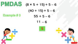 Performing a Series of more than two Operations on Whole Numbers Applying PMDAS or GMDAS [upl. by Atinnor]