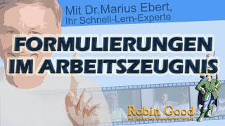 Formulierungen im Arbeitszeugnis [upl. by Ot]