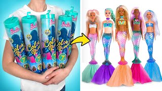 Barbie Cor Revelação Série Sereia Unboxing [upl. by Ihtraa]