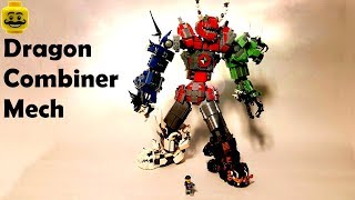 LEGO Dragon Combiner Mech [upl. by Einahpts950]