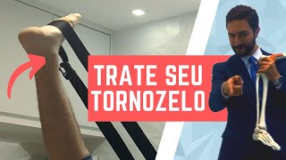 Aprenda como MELHORAR MOBILIDADE DO TORNOZELO em CASA fazendo 3 exercícios simples [upl. by Lewiss]