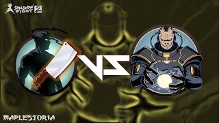 SHADOW FIGHT 2 BLUNT KNIVES Eclipse Titan [upl. by Nimsaj618]