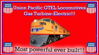 Union Pacific GTEL Gas Turbine Locomotive [upl. by Atirac]