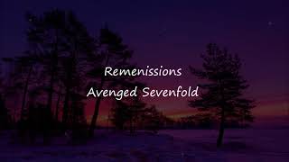 Remenissions  Avenged Sevenfold Lyrics by Aydan [upl. by Barnett381]