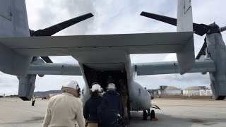 What Its Like To Fly In The Militarys MV22 Osprey [upl. by Edge496]